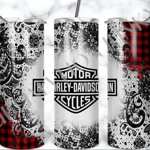 COPY - Harley Davidson Motorcycles CUSTOM tumbler…